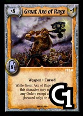 Great Axe of Rage - Foil
